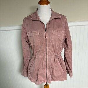 Sonoma Women's Dusty Pink Utility Jacket